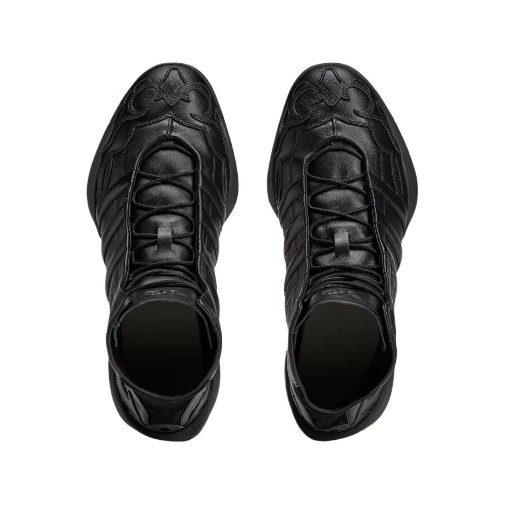 adidas Y-3 Regu 2002 High Triple Black Unisex Sneakers JQ8845