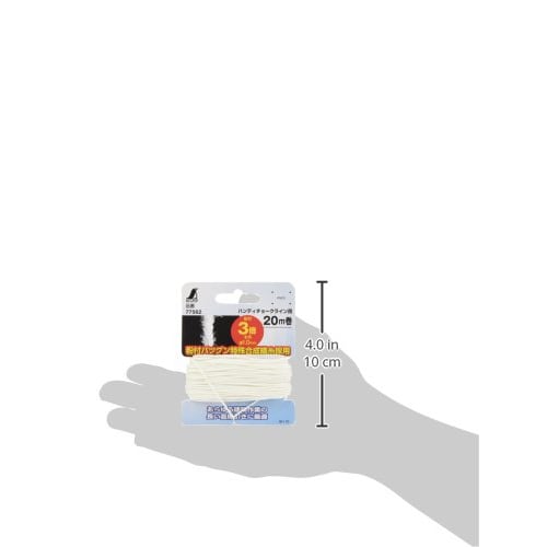 Shinwa Sokutei Powdered 3x Thick Thread, 20m Roll, for Chalk Lines, 77562