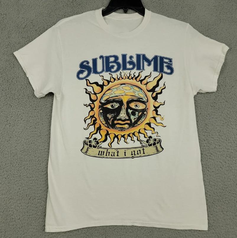 Vtg Sublime Band What I Got Cotton White All Size Unisex Shirt XXXXL