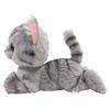 SunLemon Kitten American Shorthair Gray Stuffed Animal Cat 15 x 17.5 x 6.8 cm