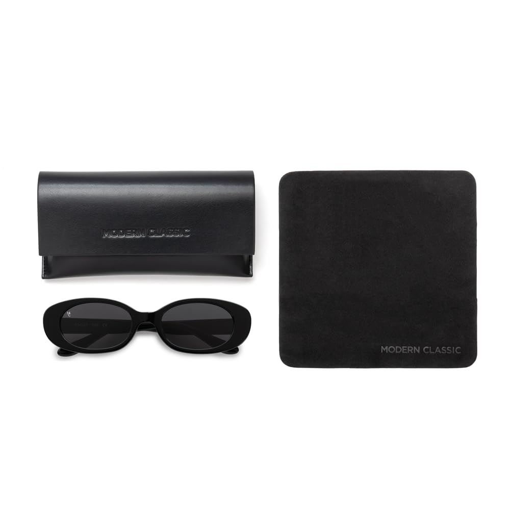 Modern Classic Orbit Oval Standard UV Modaclass UV400 Polarized Sabae Design Sunglasses Case Asian Fit [MODERN CLASSIC] Sunglasses, Protection,
