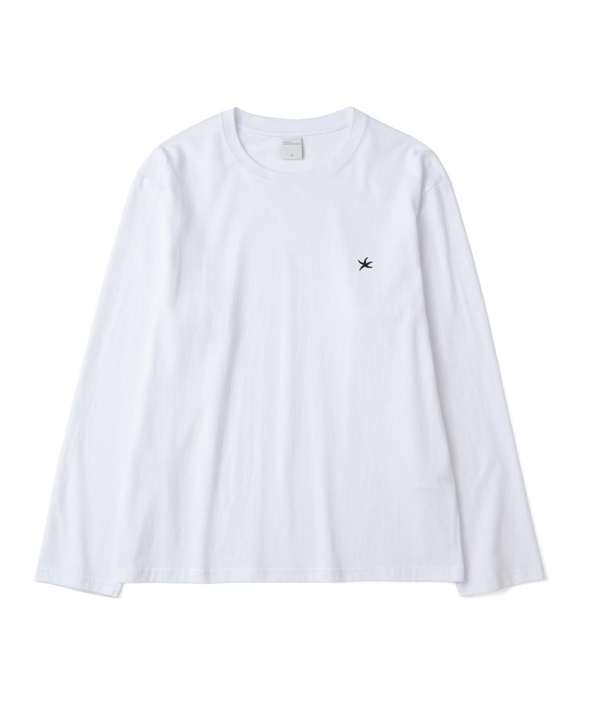 THE COLDEST MOMENT Tcm Starfish Mini Logo Long Sleeve (White)
