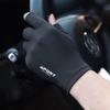 Ledově hedvábné cyklistické rukavice s polovičními prsty pro muže a ženy, pro outdoorové sporty, fitness, řízení, rybaření, vysoce elastické, pohodlné