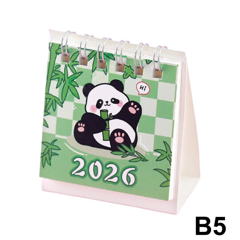 2026 Mini Calendars Creative Desk Portable Travel Calendars With Butterfly Capybara Designs Monthly & Weekly Planner Calendar