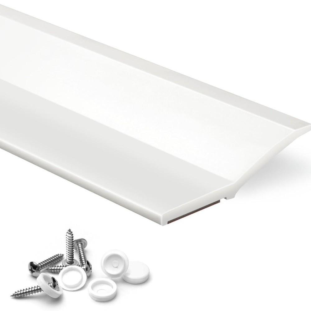 300cm Garage Door Sealing Strip TPE Easy Installation Weatherproof Blocker Sealer Flexible Door Frame Rubber Strip Window