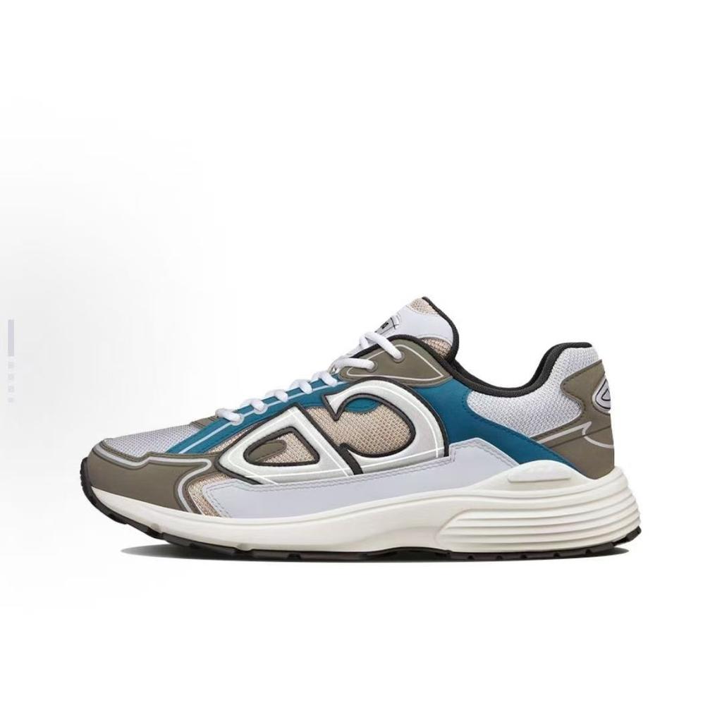 Modne markowe buty sportowe litera CD oddychająca siateczka buty taty casualowe wszechstronne męskie i damskie buty do biegania