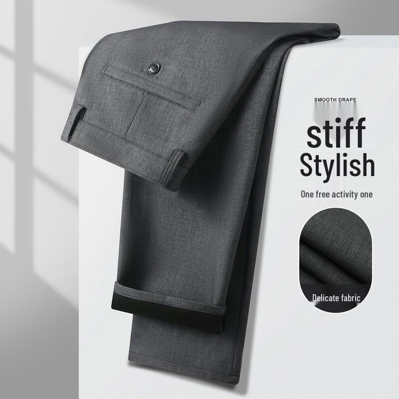 SNOWFLYING Men s Warm Straight-Leg Casual Pants 31