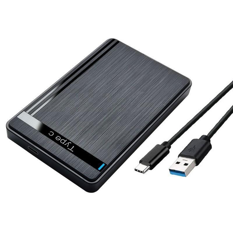 2.5-Inch Ssd Hdd Sata Driver-Free Micro Type-C Usb3.0 External Mobile Hard Drive Box Storage Device Efficient Office Game
