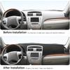 Dash Cover For Toyota Camry 2011 2010 2009 2008 2007 Accessories Flannel Dashboard Cover Dash Mat Center Console Cover Sunshield Protector Pad