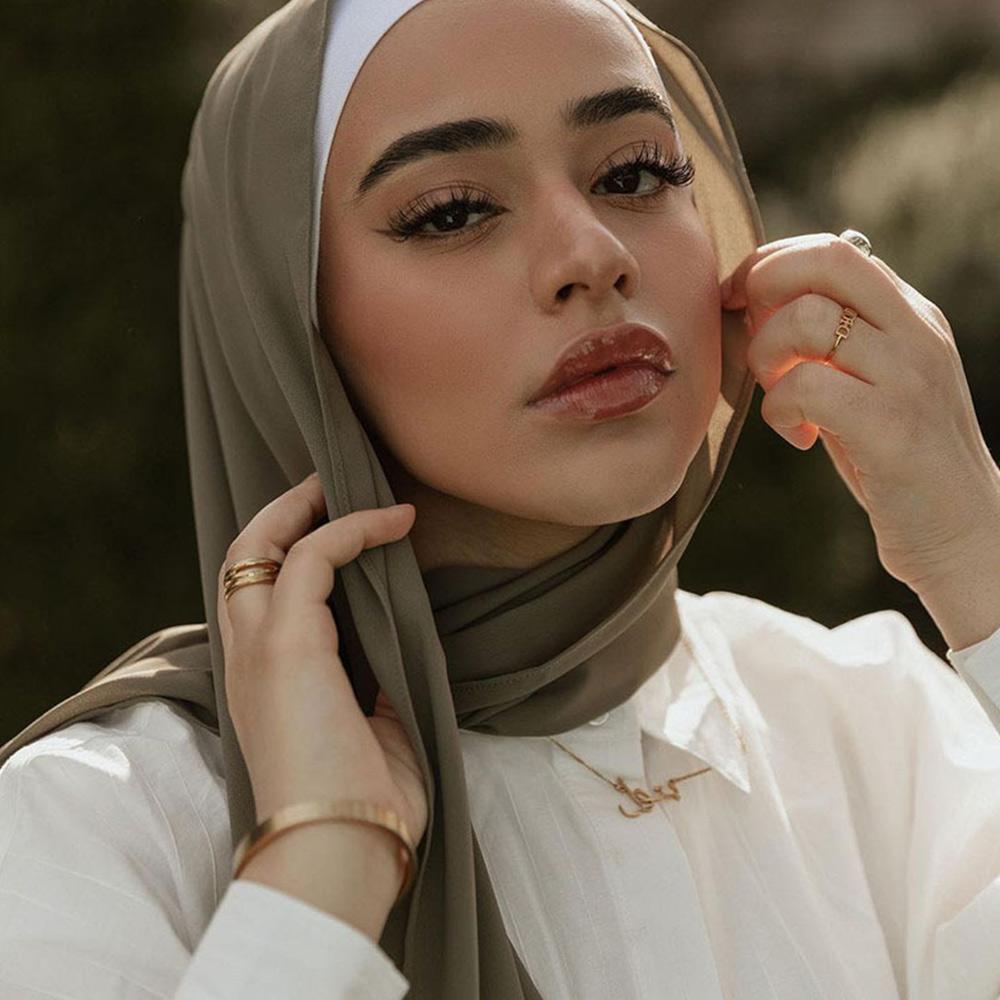 Breathable Islamic Scarves Big Size Wraps Shawls Fashion Women Turbans