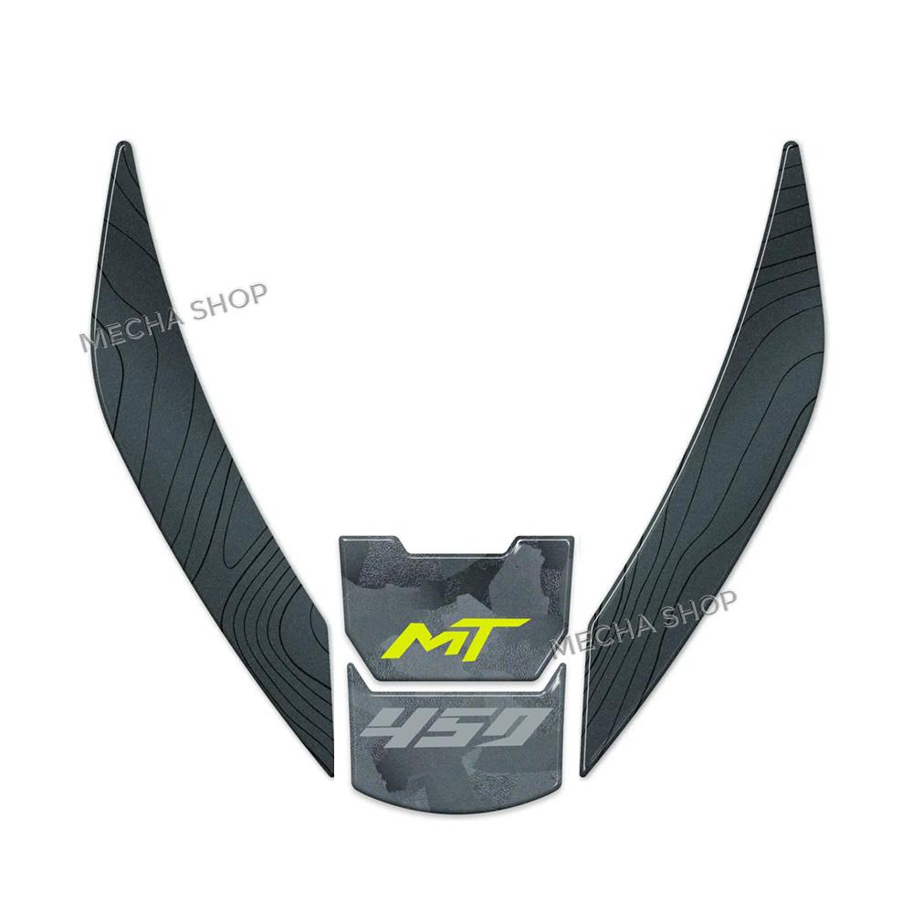 CFMOTO 450 MT 2024 450MT 2025 Motosiklet Aksesuarları 3D Reçine Depo Pad Koruma Çıkartmaları Kiti Su Geçirmez Çıkartma Çıkartmaları Kiti