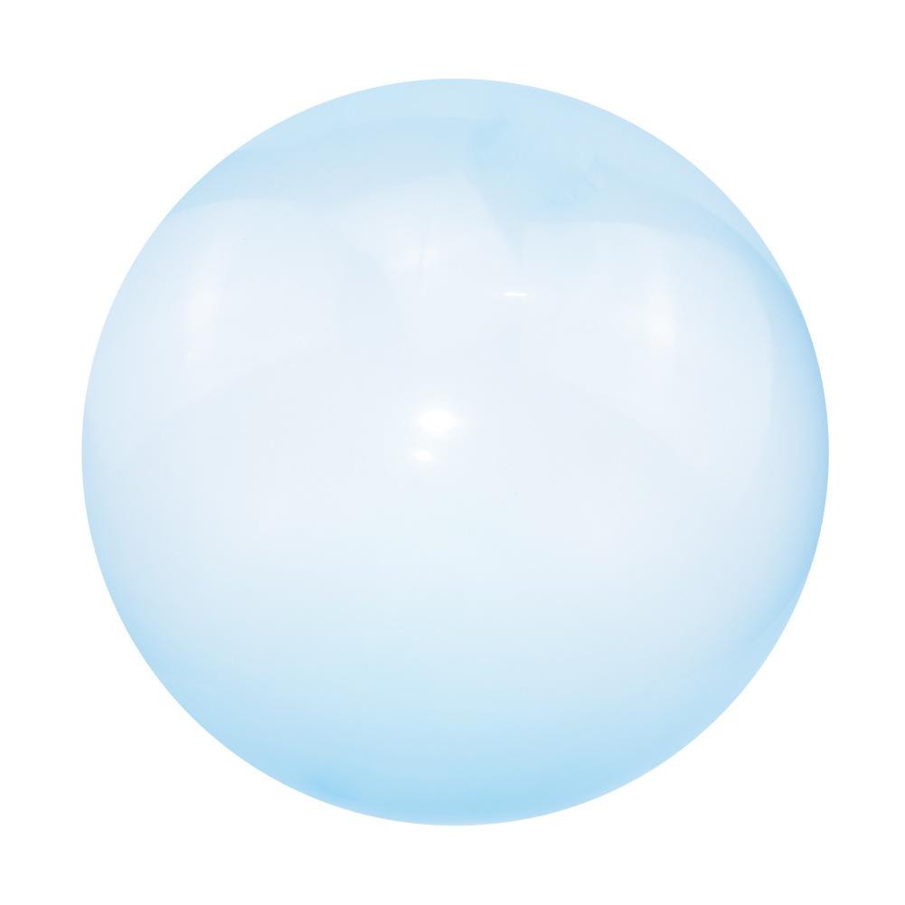 

Water Filled Transparent Bubble Balls Children s Birthday Party Fun Games Outdoor Soft Balloons Summer Pool Party Bouncy Ball XS 40cm синій