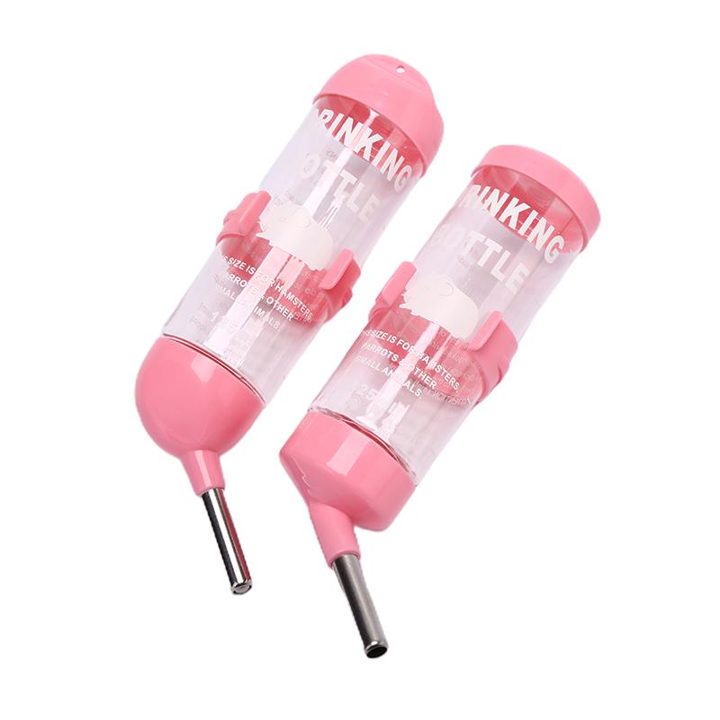125ml plastová láhev na vodu pro křečky, závěsná láhev na pití pro domácí mazlíčky