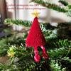 3D Printed Christmas Tree Ornament With Movable Joint Christmas Decorations Festive Tabletop Display Statue