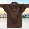 Erkekler Çeyrek Fermuarlı Kazak Hafif Sahte Yaka Sweatshirt Cepli Rahat Uzun Kollu Polo Gömlek Bol Kesim Günlük Antrenman Kazakları Erkekler için