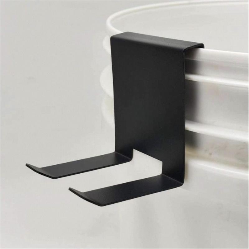 Schaumkännchenständer Eisen Rutschfeste Designs Schaumkännchenhalter Einfache Installation für Kaffee-Enthusiasten & Privatanwender