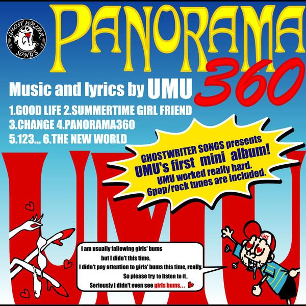 

CD UMU - PANORAMA360 GWCD001 Ghost Writer So 2005 Japan ObiRock Used