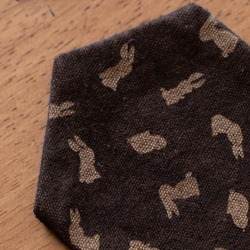 Nowa chińska podkładka w kształcie spalonego kwiatu w stylu retro, taca na herbatę, podkładka pod filiżankę, izolacyjna podkładka z tkaniny do użytku domowego, akcesoria do zestawu do herbaty