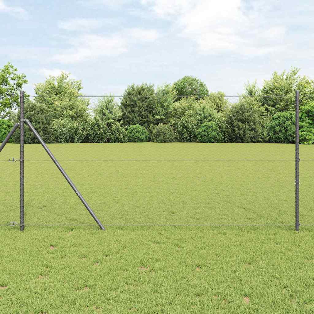 Hexagonal Fence Gray 1 X 10 M PVC