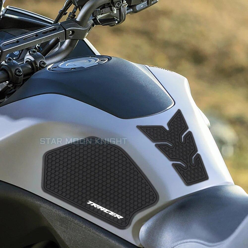 Motorcycle Non-slip Side Fuel Tank Stickers Waterproof Pad Rubber Sticker For YAMAHA TRACER700 Tracer 700 Tracer 7 GT