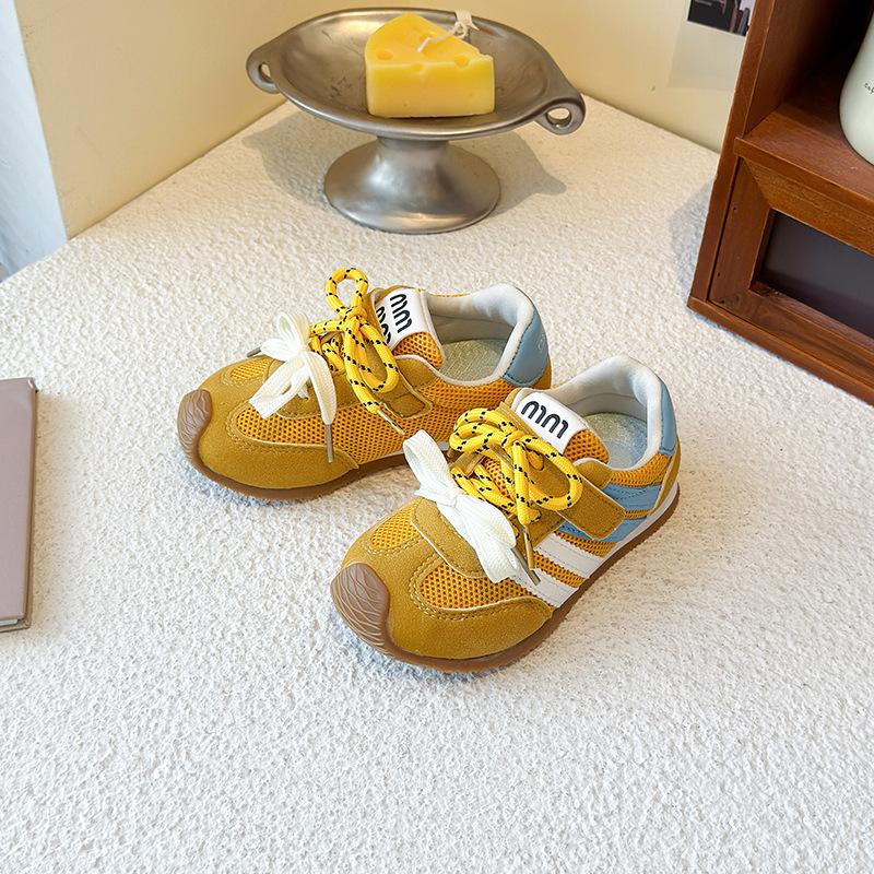 

Girls shoes sports shoes summer 2025 new children s moral training shoes red mesh casual shoes super fire Forrest Gump shoes 26