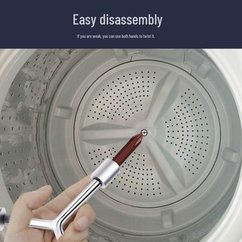 Three-Pronged Pulsator Core Wrench for Washing Machine Repair