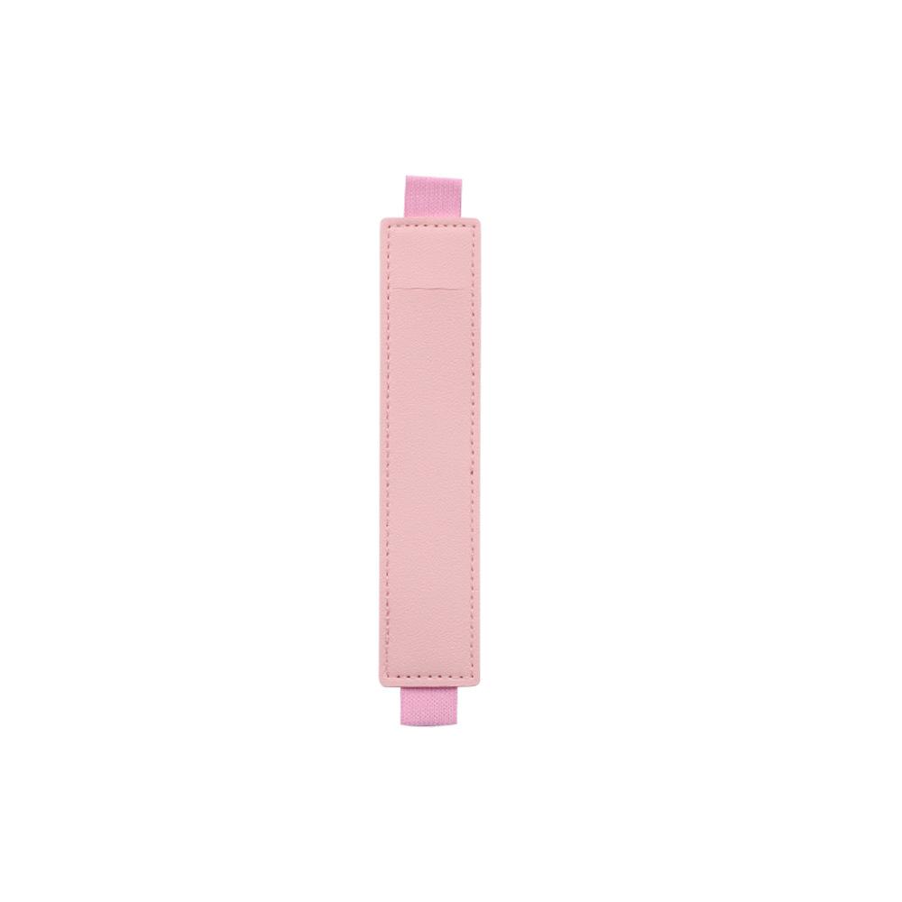 1pc PU Leather Elastic Notebook Band Holders Adjustable Pen Sleeve Pencil Pouch Holder Strap for Notebook Binder