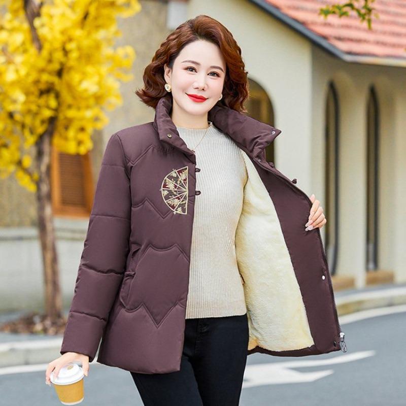 Down cotton-padded clothes, down new women's thickened cotton-padded jackets, winter jackets, short cotton-padded clothes to keep warm