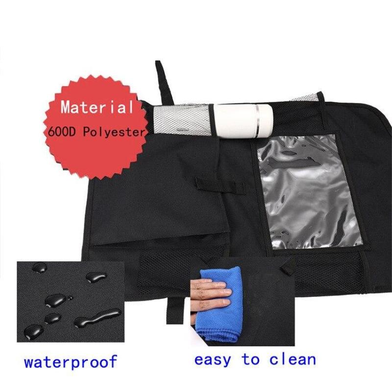 1PC Universal Multi-Pocket Car Storage Back Seat Organizer Holder Convenient Waterproof Travel Bag Stowing Tidying Car Accessories
