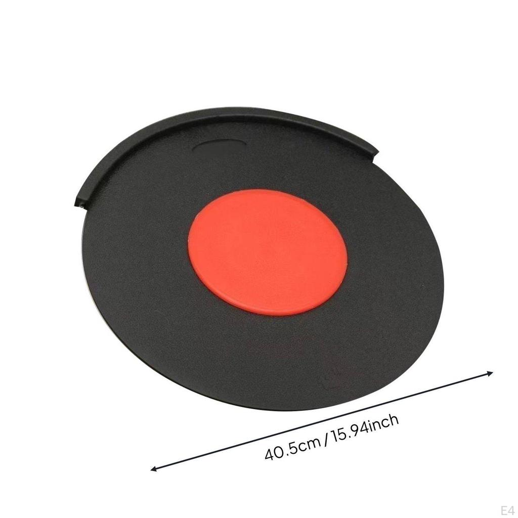Rubber Drum and Cymbal Mutes Noise Reduction Mute Pad Set Removable Center Musical Instrument