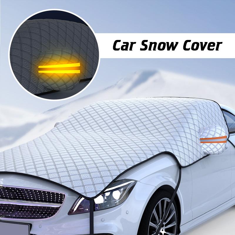 Universal Car Windshield Hood Snow Cover Thicken Auto Winter Rain Ice Frost Guard Sunshade Protector Cover Car Clothing