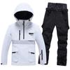 Winter Ski Suit Set: Unisex Windproof & Waterproof Snowboard Outfit for Couples