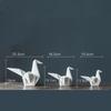 Creative Modern Home Ceramics Thousand Paper Cranes Origami Abstract Handicraft Furnishings Children's Room Decoration Accessori