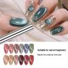 Nail Art Double-Headed Golden Cudgel Cat Eye Magnet Tool for Salon