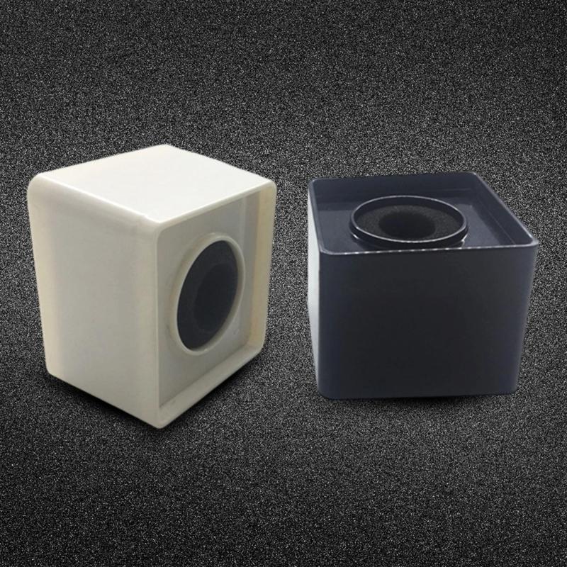 Professional Mic Station Base Portable Square Block Anti Scratch Multiple Color Selection for Streaming Setups