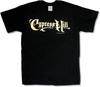 Men's Adult Cypress Hill Gold Foil T Shirt Black