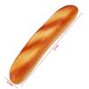 Weiches, lebensechtes Simulationsessen, falsches Brot, langes Kuchenmodell, künstliches Brotmodell, Heimdekoration