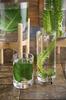 Foyer HAMMER GLASS Crystal MOSAIC 10xH25 Vase, Crystal Clear, Shatterproof Polycarbonate