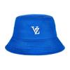 VARZAR 3D Monogram Color Bucket Hat Blue
