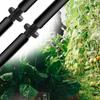 100 Pezzi Raccordi per Irrigazione a Goccia Raccordo Dritto Connettore a Barbato per Tubo da 4/7mm Sistema di Irrigazione a Goccia