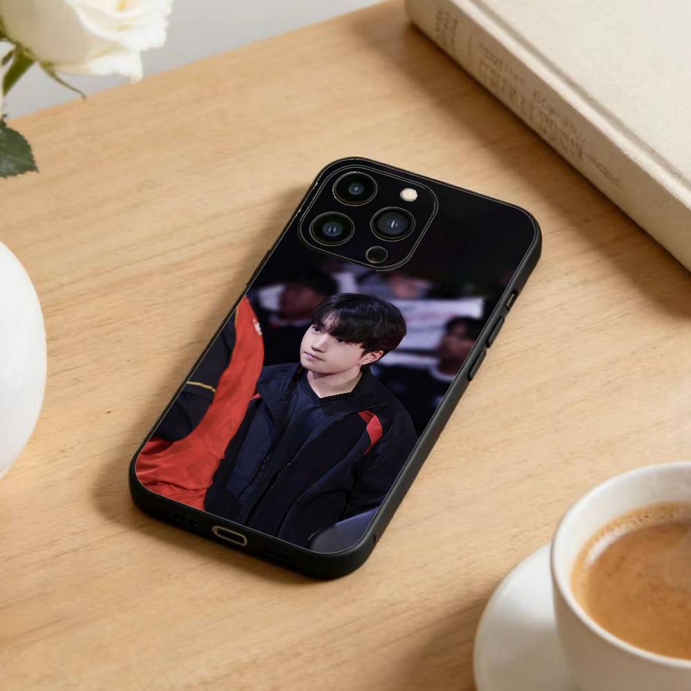 

A-Keria Phone Case For iPhone 17 16 15 14 13 12 Max Plus Silicone Black Cover iPhone16promax