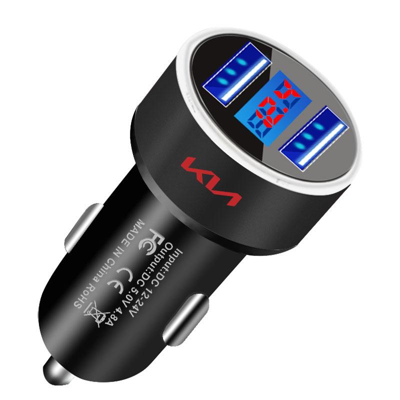 Car Charger USB Type-C Fast Charging Adapter For Kia Rio 3 K2 Ceed Cerato K3 Sportage 4 Picanto K5 Optima Sorento Forte Stinger