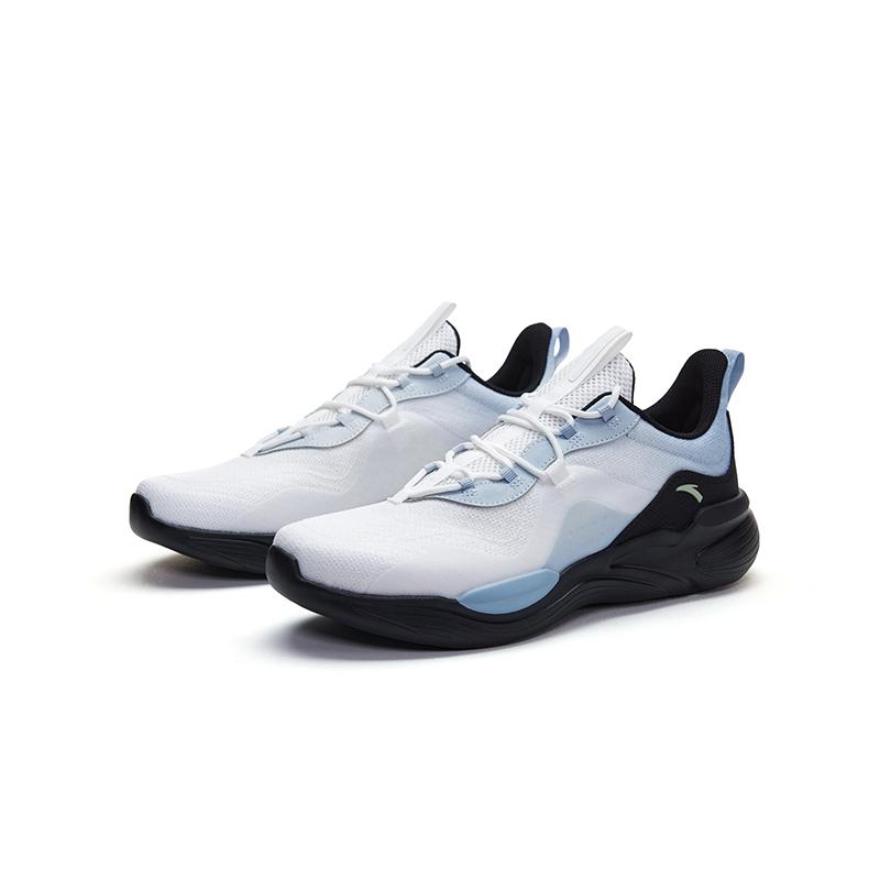 Anta Five Mountains Cushioning Slip Resistant Abrasion Resistant Low Top Running Shoes Men's Black 112437707R-1
