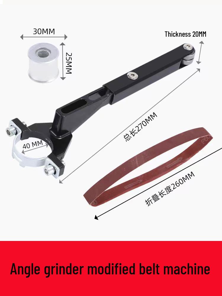 Compact Sanding Belt Machine Stand for Wood & Metal: Angle Grinder Attachment for Sanding, Grinding, and Sharpening.