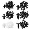 100 Pcs Bumper Clips Car Clips Plastic Rivets Fasteners Push Retainer Kit With Sizes Auto Push Pin Rivets Set