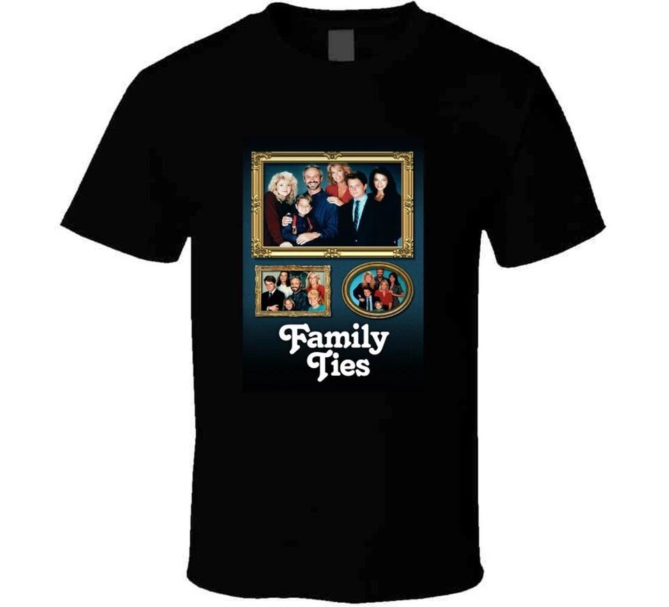 Family Ties Tee 90s Television Show Fan T Shirt M