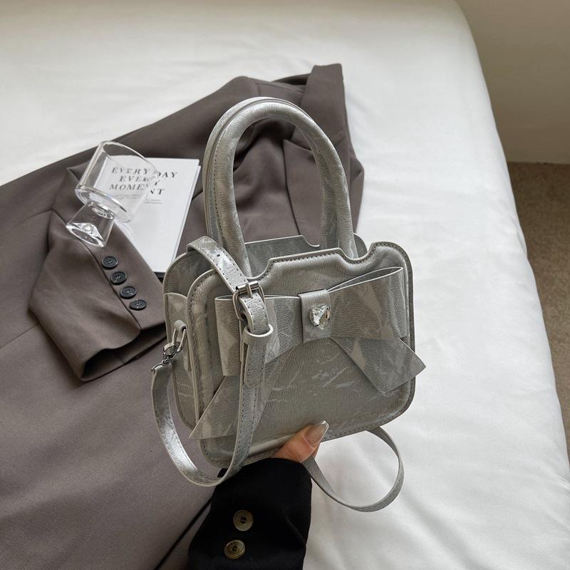 

Универсальная сумка-мессенджер Niche Bow, женская сумка-мессенджер с высоким качеством, маленькая квадратная сумка через плечо, модная и милая