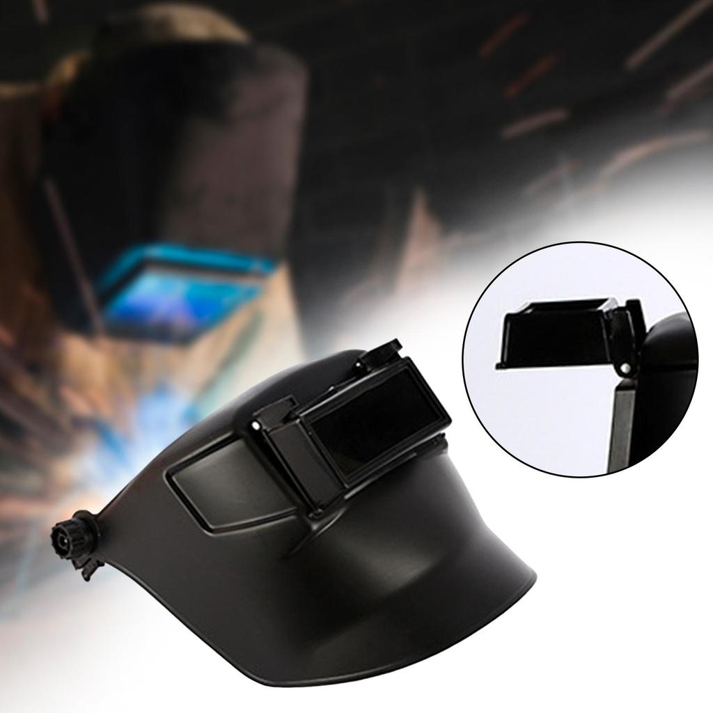 Flip Front Welding Face Cover Guard Detachable Anti Splash Auto Darkening and Clear Lens for Industrial Use Professional