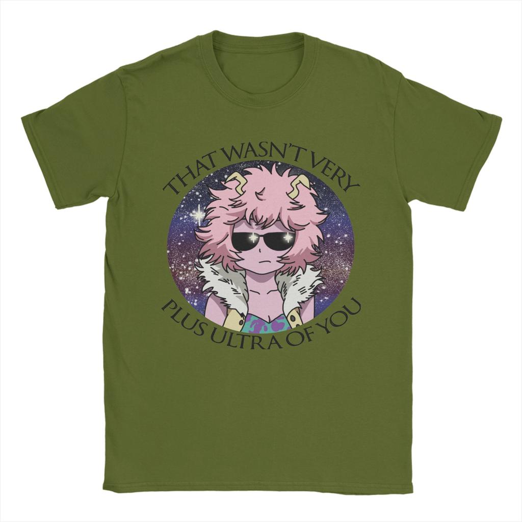 That Wasn't Very Plus Ultra of You Pinky Ashido Mina T Shirt Cotton Short Sleeve Boku No My Hero Academia O-neck Summer Top Tee