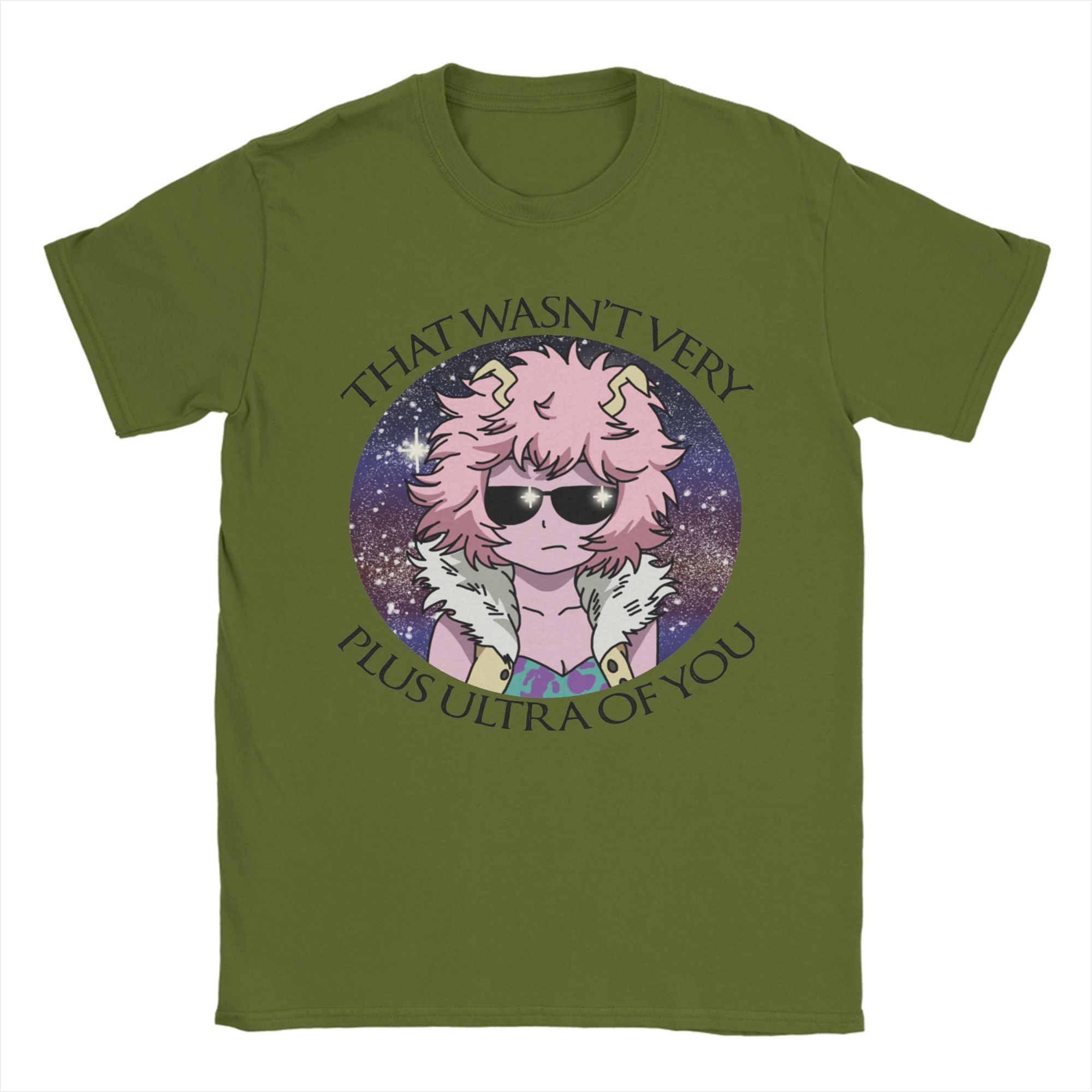 

That Wasn t Very Plus Ultra of You Pinky Ashido Mina T Shirt Cotton Short Sleeve Boku No My Hero Academia O-neck Summer Top Tee 4XL